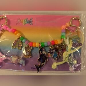 Stoney Clover Lane Lisa Frank Rainbow Charm For Purse Keychain *Price Firm*